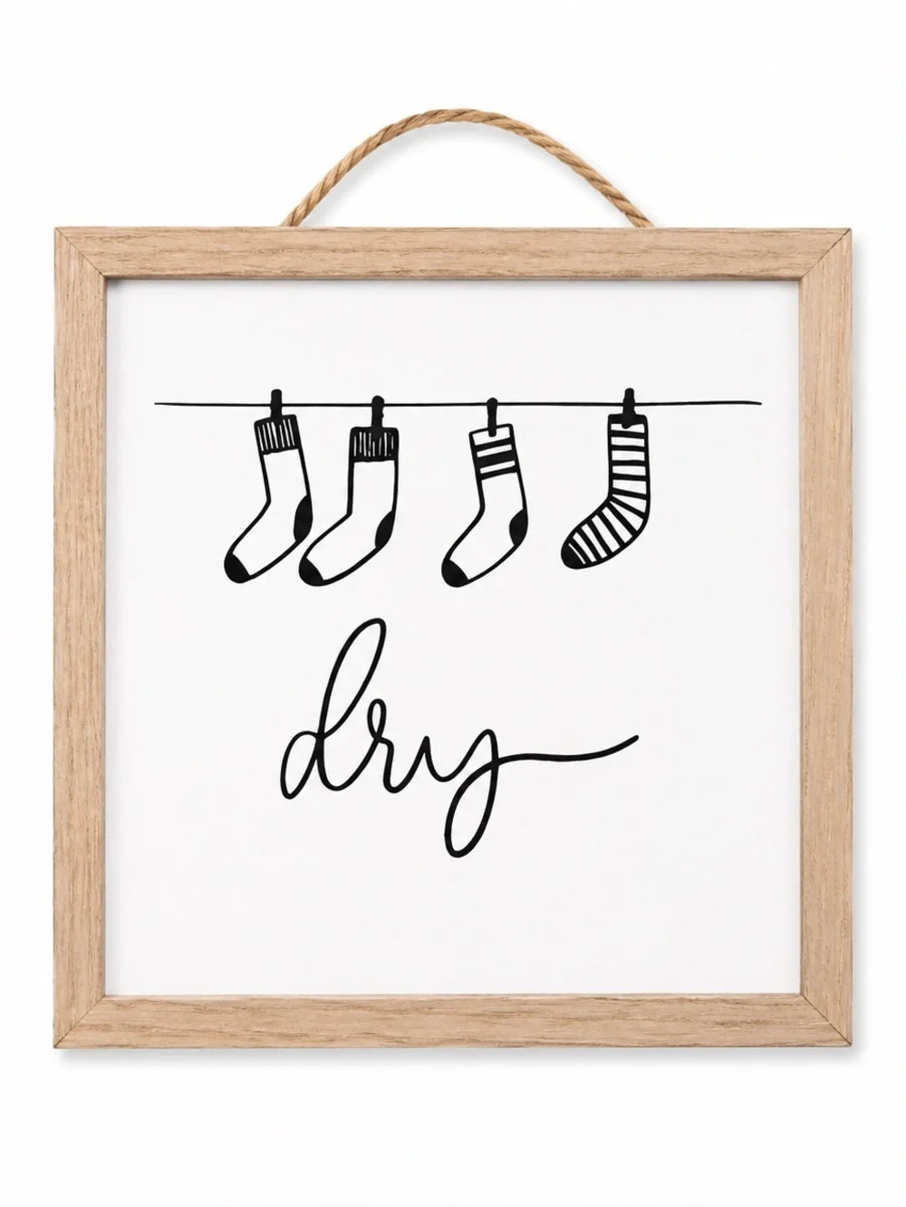 NWT Dry washer/dryer sign